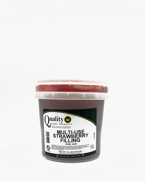 Quality - Strawberry Multi-Use Filling 21LBS