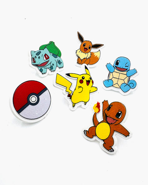 Pokémon Characters Donut & Cupcake Rings 144ct. - Decopac