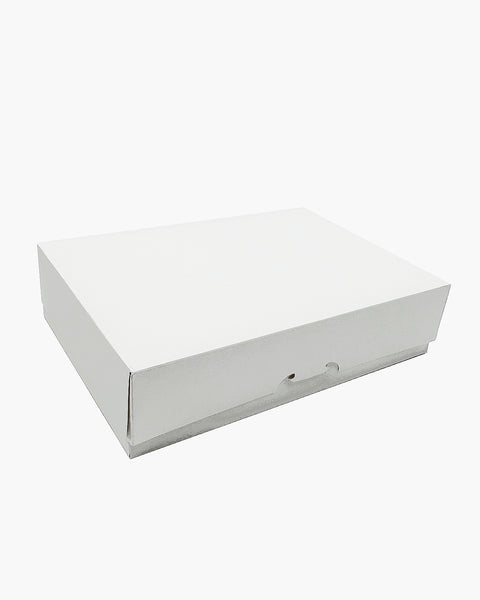 Donut Box 2-DZ Auto White 125ct. (14x10x3.5) Frankston