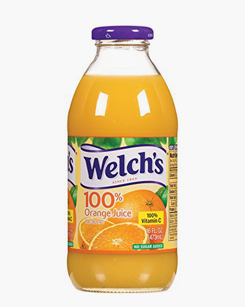 Welch's Orange Fruit Juice 16oz. 12ct.