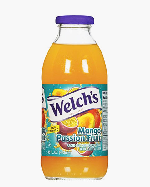 Welch's Mango Passion Fruit Juice 16oz. 12ct.