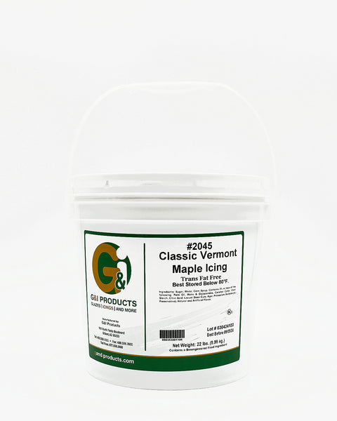 G&I - Maple Icing Classic Vermont 22LBS