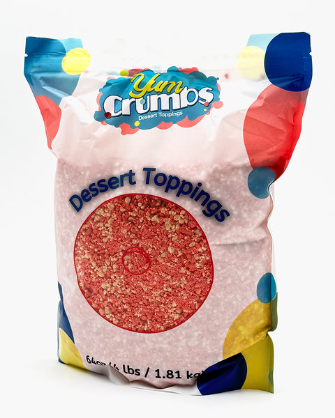 Yum Crumbs - Strawberry Shortcake - 2 Packs of 4LBS per Case