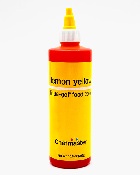 Gel Food Color 10.5 oz Bottle - Lemon Yellow