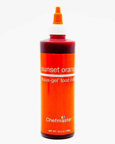 Gel Food Color 10.5 oz Bottle - Sunset Orange