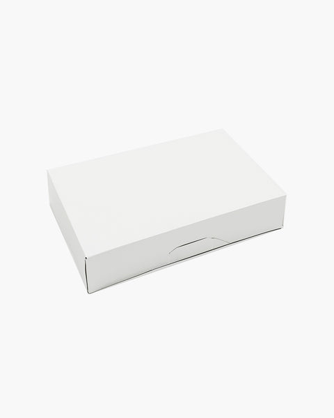 Box Donut 1/2-DZ Flat Auto White 250ct. 360
