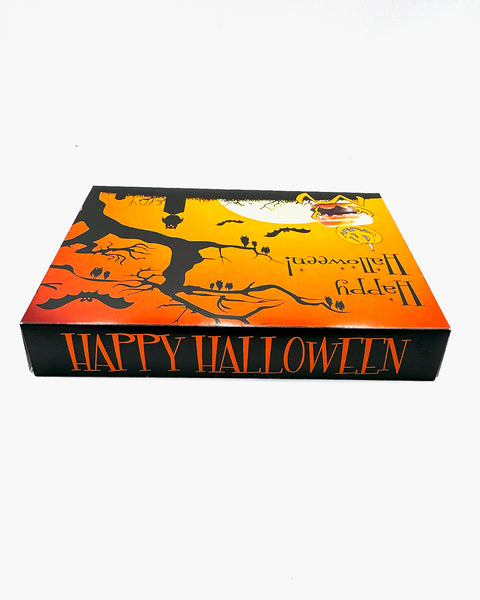 Box Donut 1-DZ Flat Printed (Happy Holloween) 125ct. Frankston