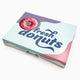 Box Donut 1-DZ Flat Printed (Fresh Donuts) 125ct. Frankston