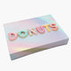 Box Donut 1-DZ Flat Printed (Pastel) 125ct. Frankston