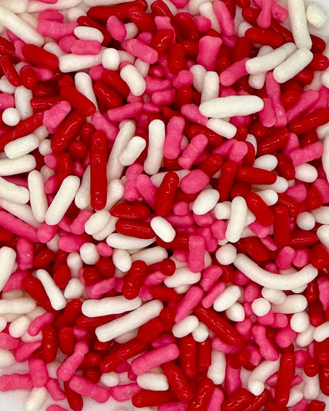 Red, White & Pink Sprinkles 6#