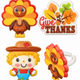 Harvest Friends Rings  144ct