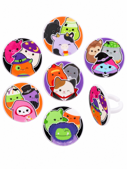 Squishmallows Halloween Rings  72ct