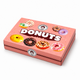 Box Donut 1/2-DZ  Flat  Printed (Peach Donuts)  250ct Dr. Packing