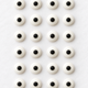 Medium Eyes Royal Icing 1/2" - 672ct.