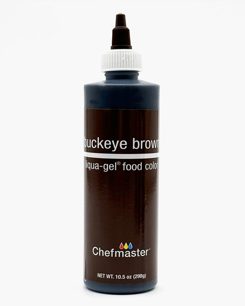 Buckeye Brown Liqua-Gel Food Coloring10.5oz. Chefmaster