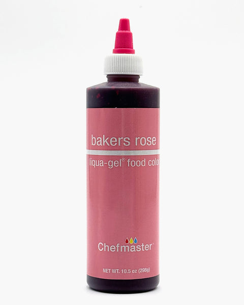 Baker's Rose Liqua-Gel Food Coloring10.5oz. Chefmaster