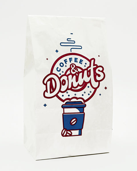 Bag #2 White Single 500ct. LumiPak (Coffee &Donuts)