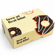 Box Donut 1-DZ Large Printed (Love First Bite) 250ct. RPC