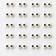 Small Eyes Royal Icing 1/4" - 1800ct.