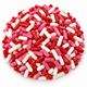 Red  White  Pink Sprinkles  6#  American