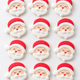 Santa Face Decoration  150ct /  1.5"
