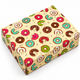 Box Donut 1 Dozen Flat Printed  (Yellow)  125ct.