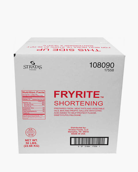 Shortening Fryrite A&V 50 LBS - Stratas