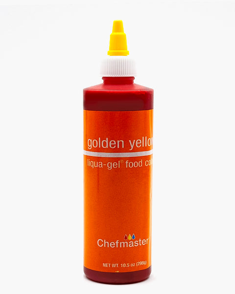 Golden Yellow Liqua-Gel Food Coloring10.5oz. Chefmaster