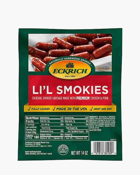 Eckrich Cocktail Smokies LiL 8/14ct.